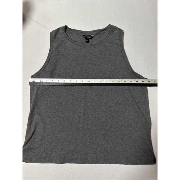 Banana Republic Women's L Charcoal Gray Tank Essential Basic Staple Everyday - Picture 5 of 6